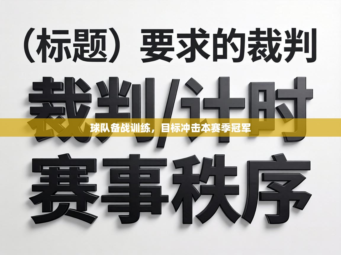 球队备战训练,目标冲击本赛季冠军 第2张